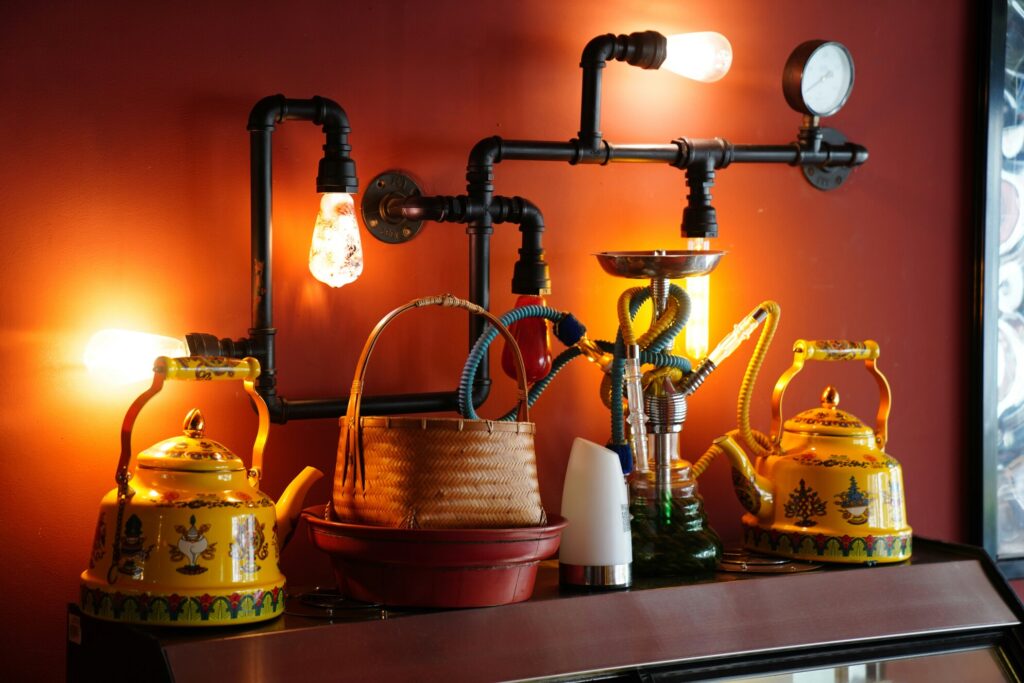 Gereinigde hookah