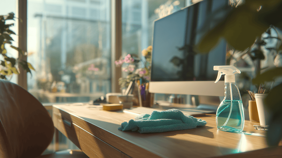 net en schoon kantoor